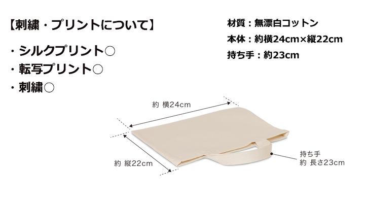 ライトキャンバスA5エコバッグ